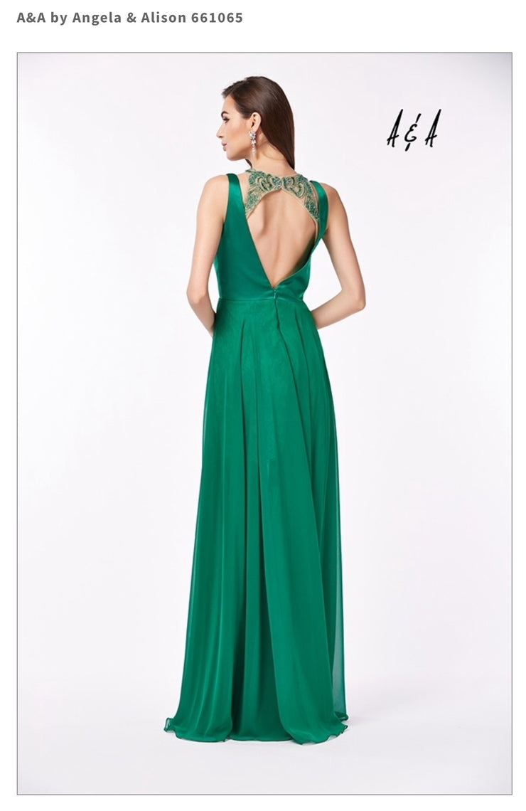 Beautiful Green Flag Gown