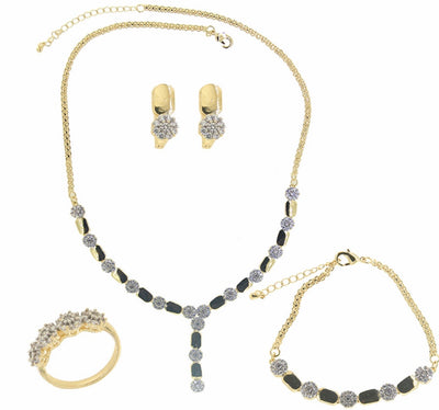 Bonita Jewels Gold Plated 4-Pcs Set