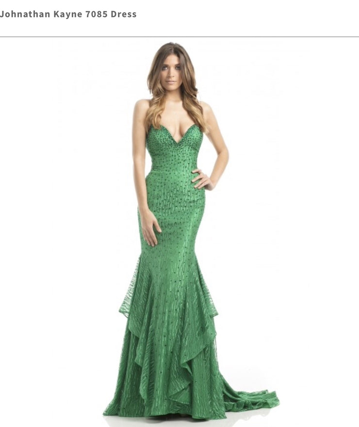 Mermaid Blue & Green Dress