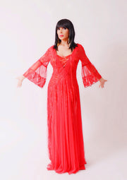 Red Glam Dress