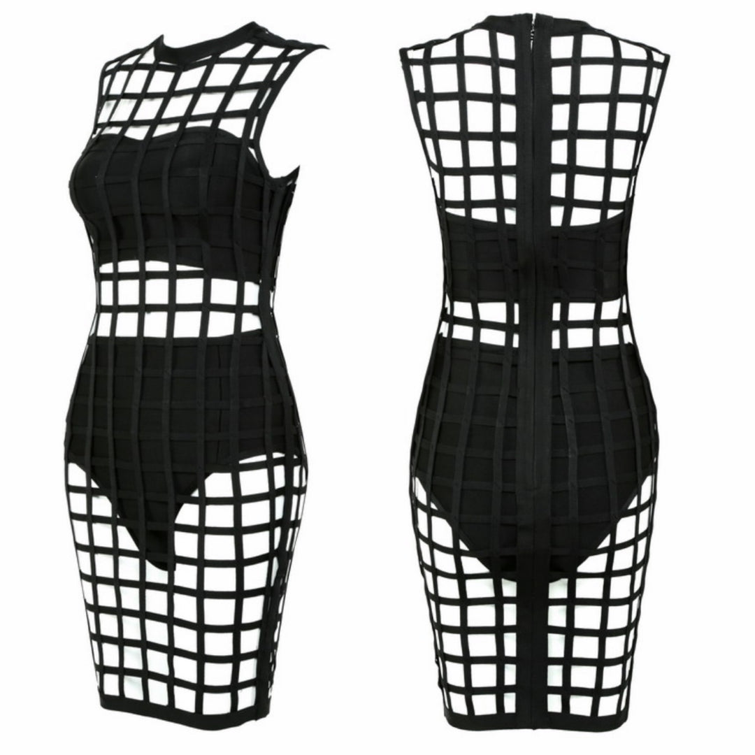 black mini pencil dress Bonita Bandage Mini Pencil Dress – Bonita Natural