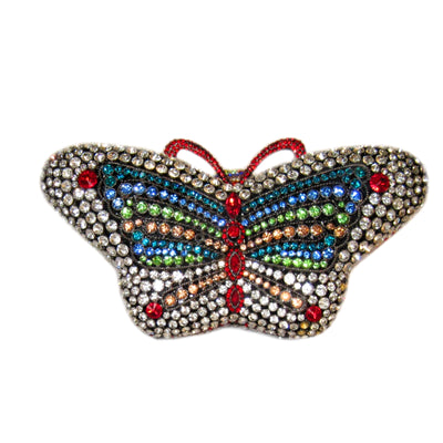 Bonita Jewels Couture Crystal Butterfly Clutch