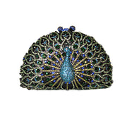 Bonita Jewels Couture Peacock Clutch