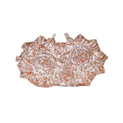 Bonita Jewels Crystal Rose Gold Clutch