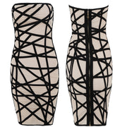 Bonita Bandage Strapless Dress