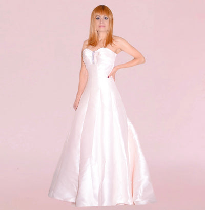 Bonita Bridal - Strapless Light Rose Color
